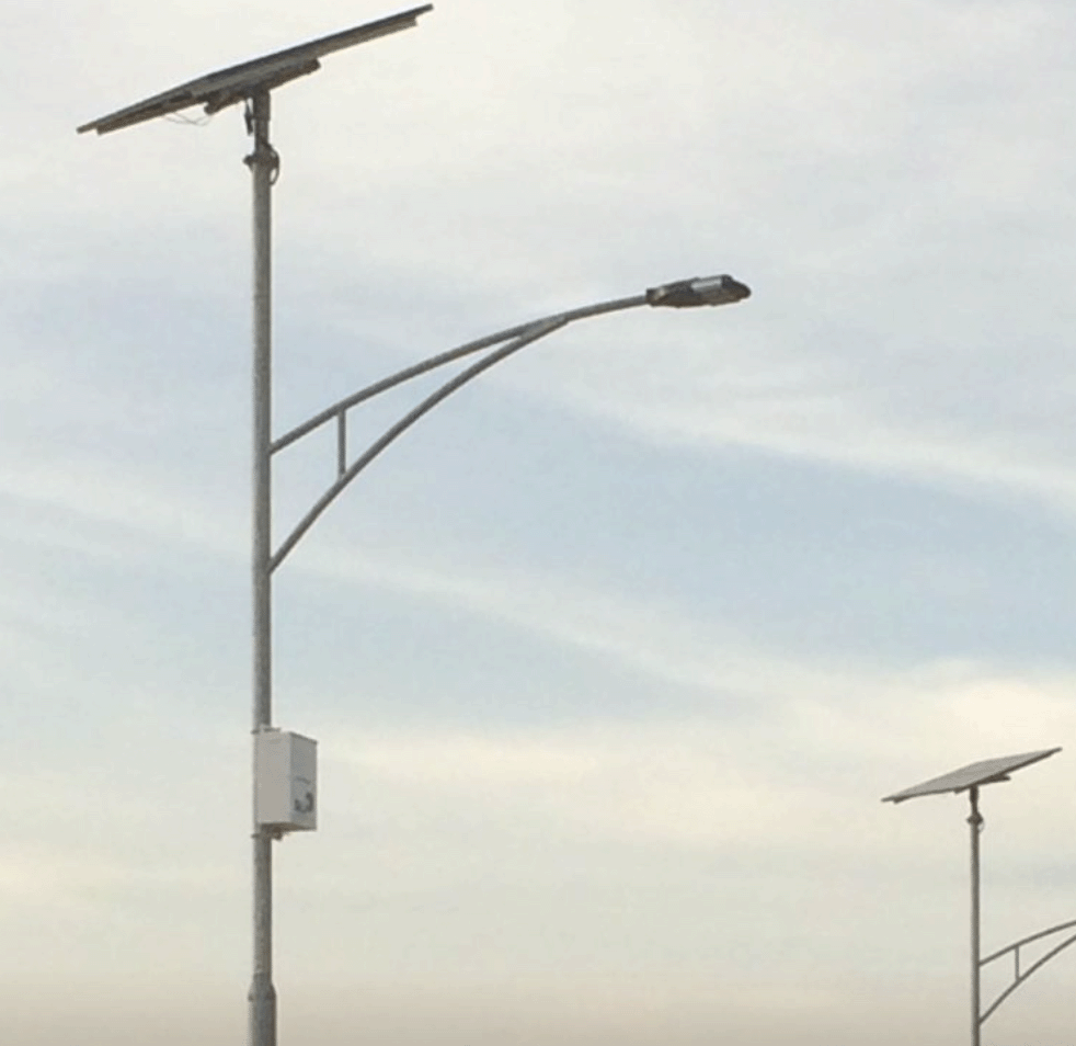 Đèn LED Solar Street đèn 易道网络 2 组